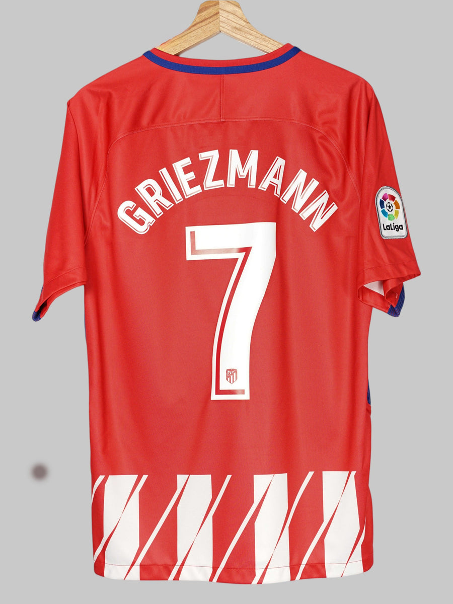 2017/18 Atletico Madrid Griezmann #7 Home Shirt (M)