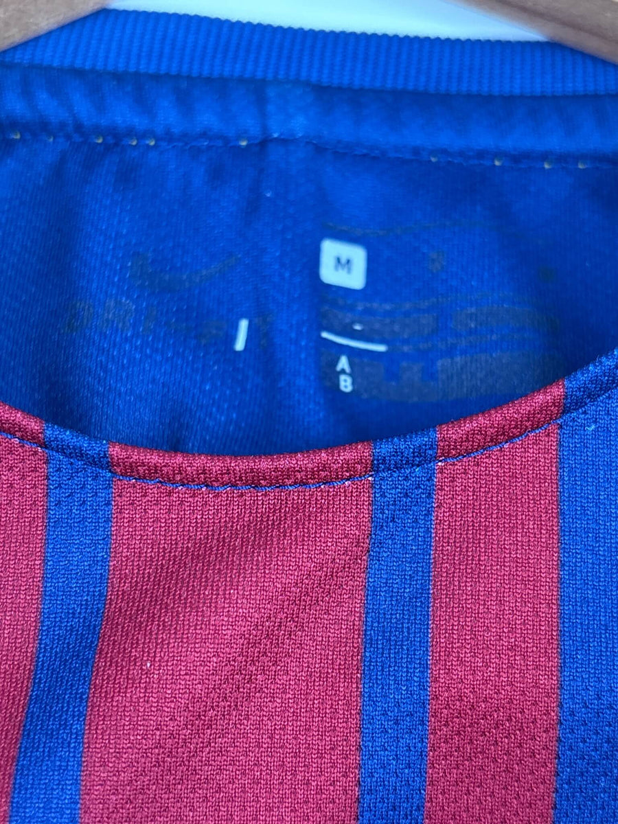 2017/18 Barcelona Home Shirt (M Kids)