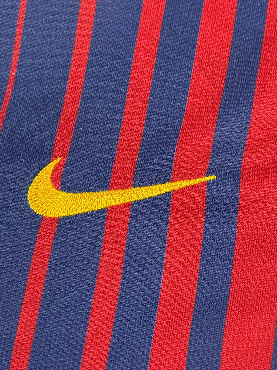 2017/18 Barcelona Home Shirt (M Kids)