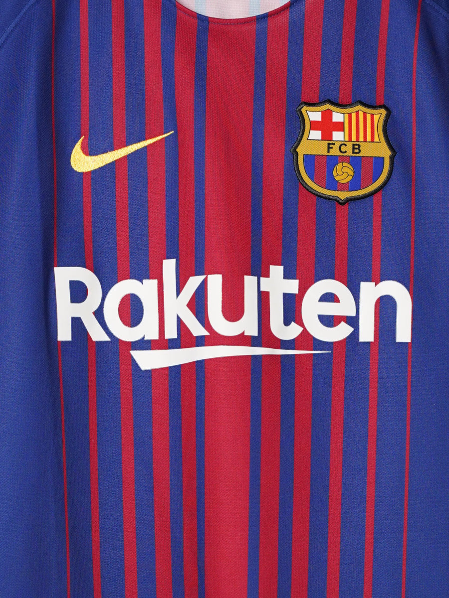 2017/18 Barcelona Messi #10 Home Shirt (L)