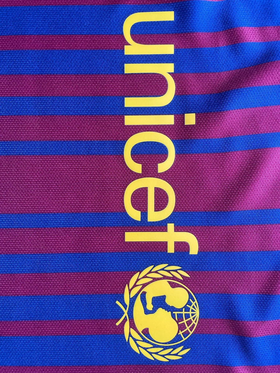 2017/18 Barcelona Suarez 9 Home Shirt (M) Nike