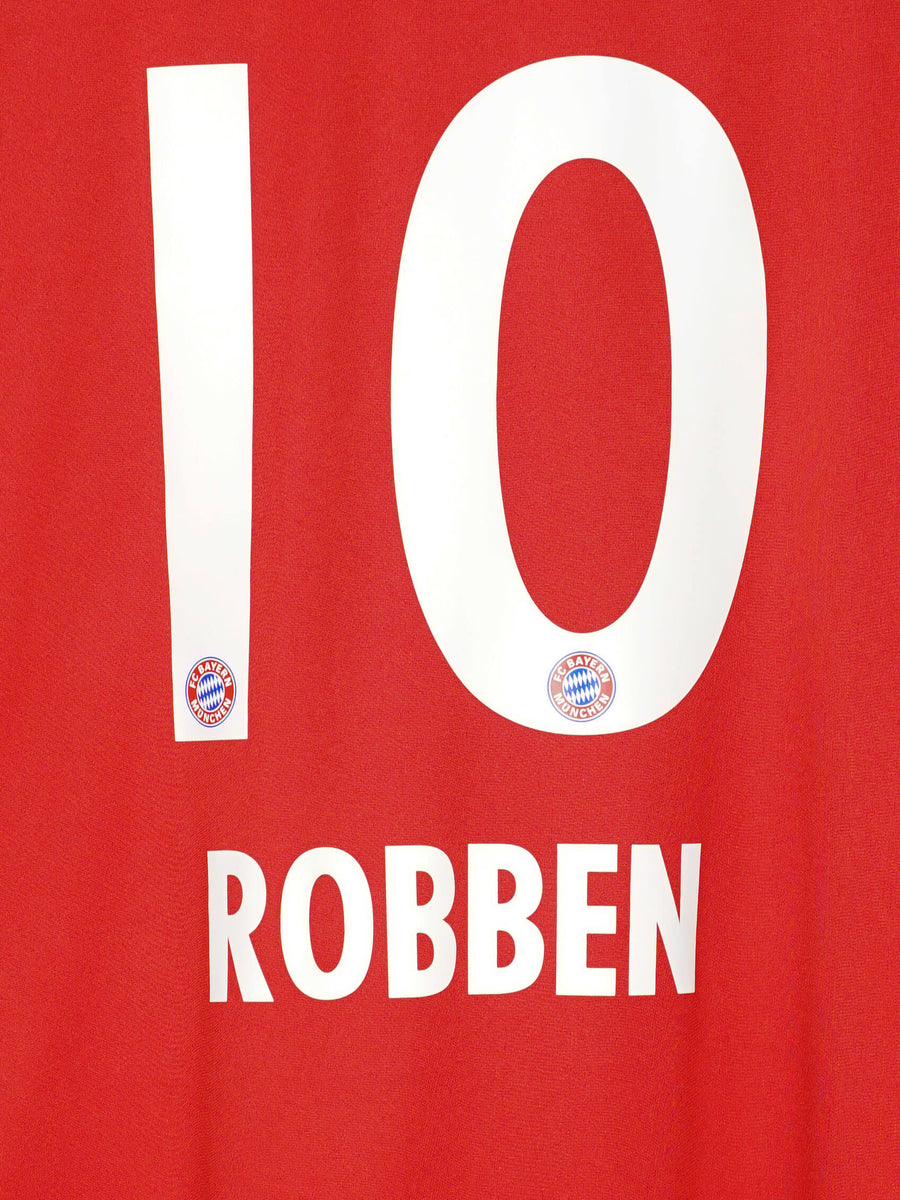 2017/18 Bayern Munich Robben #10 Home Shirt L/S (L)