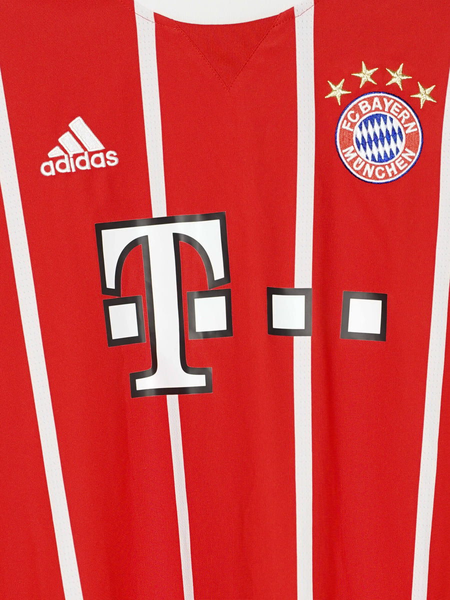 2017/18 Bayern Munich Robben #10 Home Shirt L/S (L)