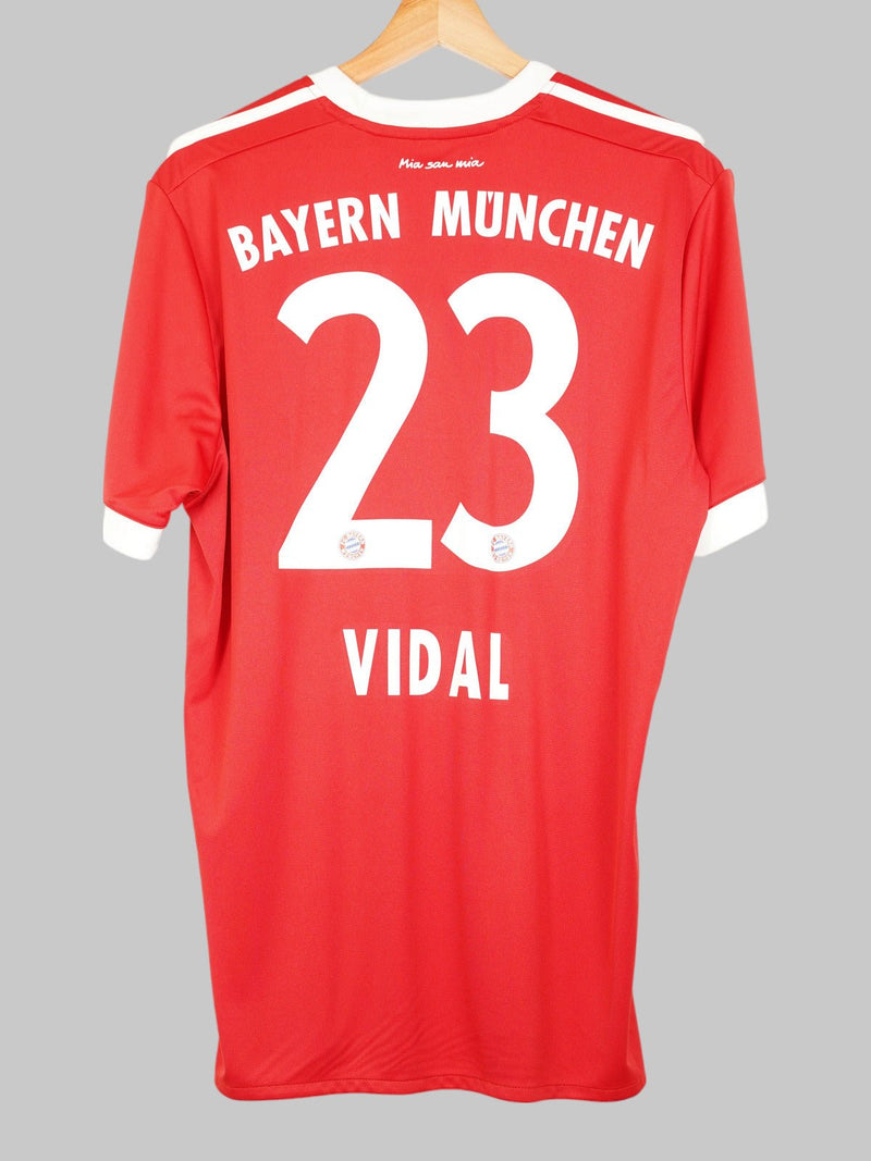 2017/18 Bayern Munich Vidal #23 Home Shirt (L)