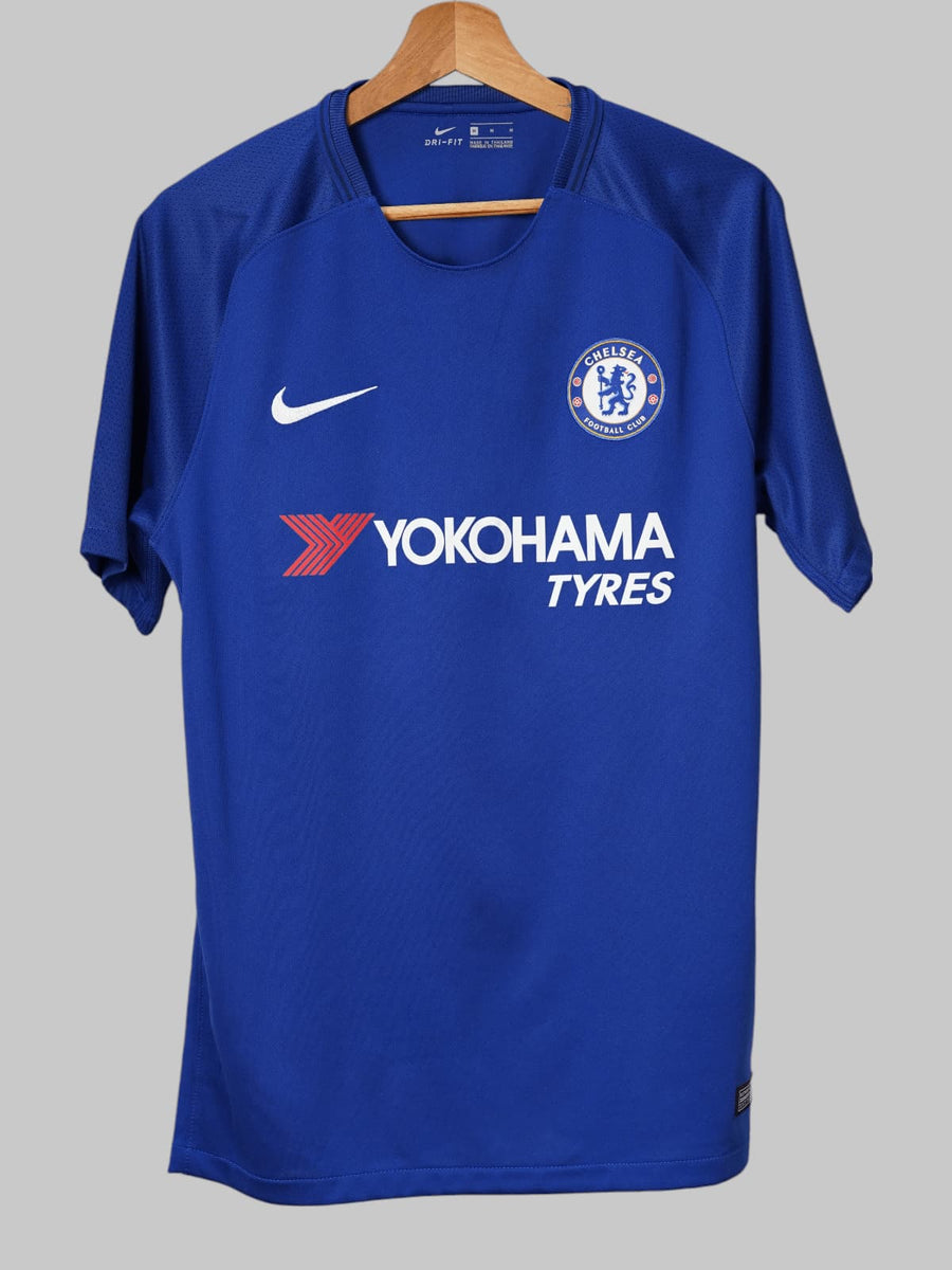 Chelsea Home Shirt 2017/18 Hazard 10 (M)