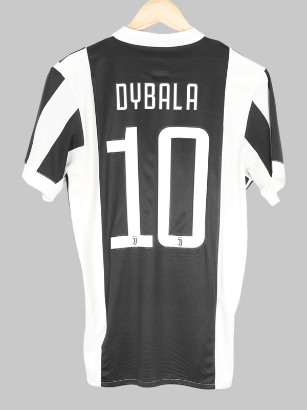 2017/18 Juventus Dybala #10 Home Shirt (S) Adidas