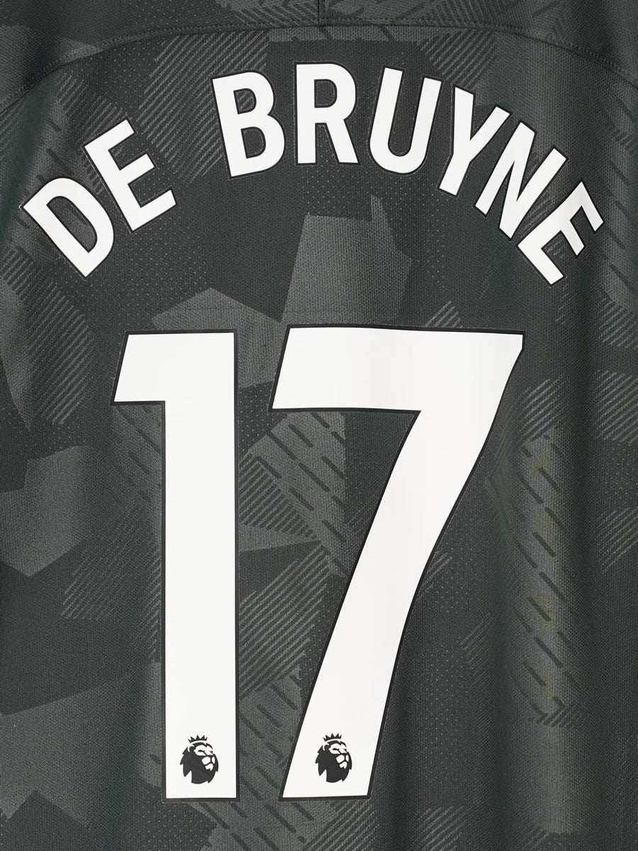 Manchester City Third Shirt 2017/18 De Bruyne 17 (L)