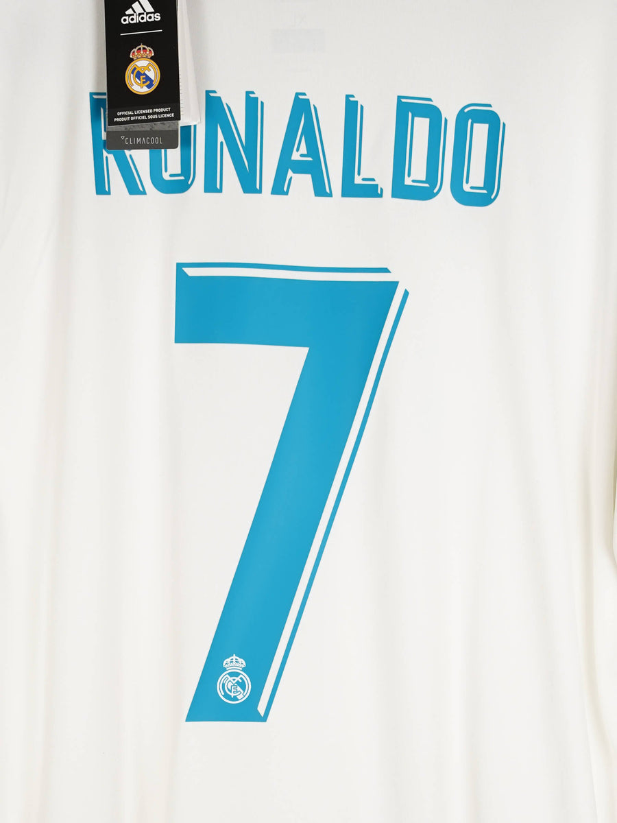 2017/18 Real Madrid Ronaldo #7 Home Shirt BNWT (XL)