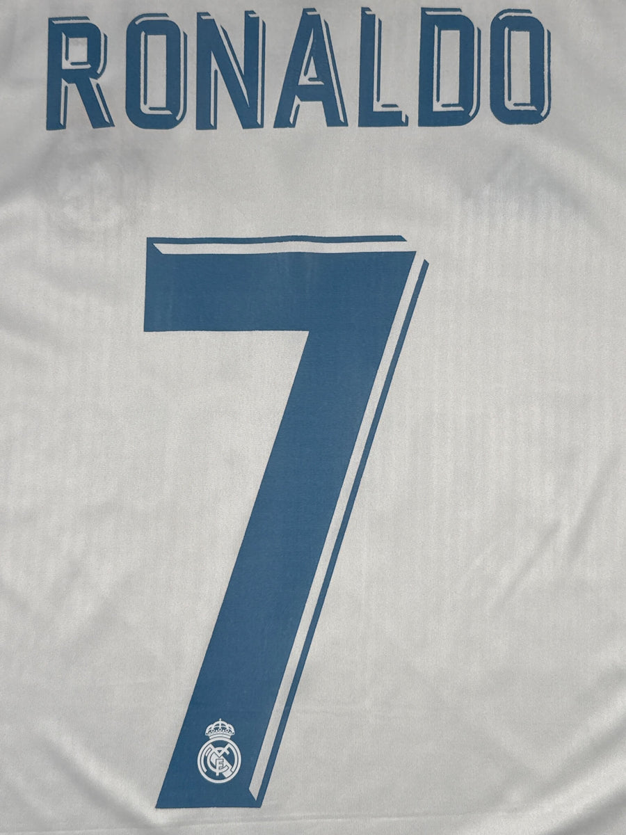 2017/18 Real Madrid Ronaldo #7 Home Shirt (M)
