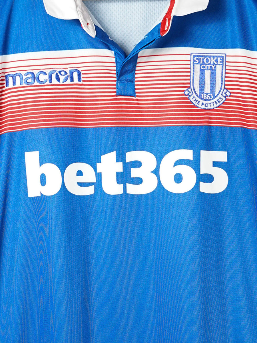 2017/18 Stoke City Away Shirt (XL) Macron