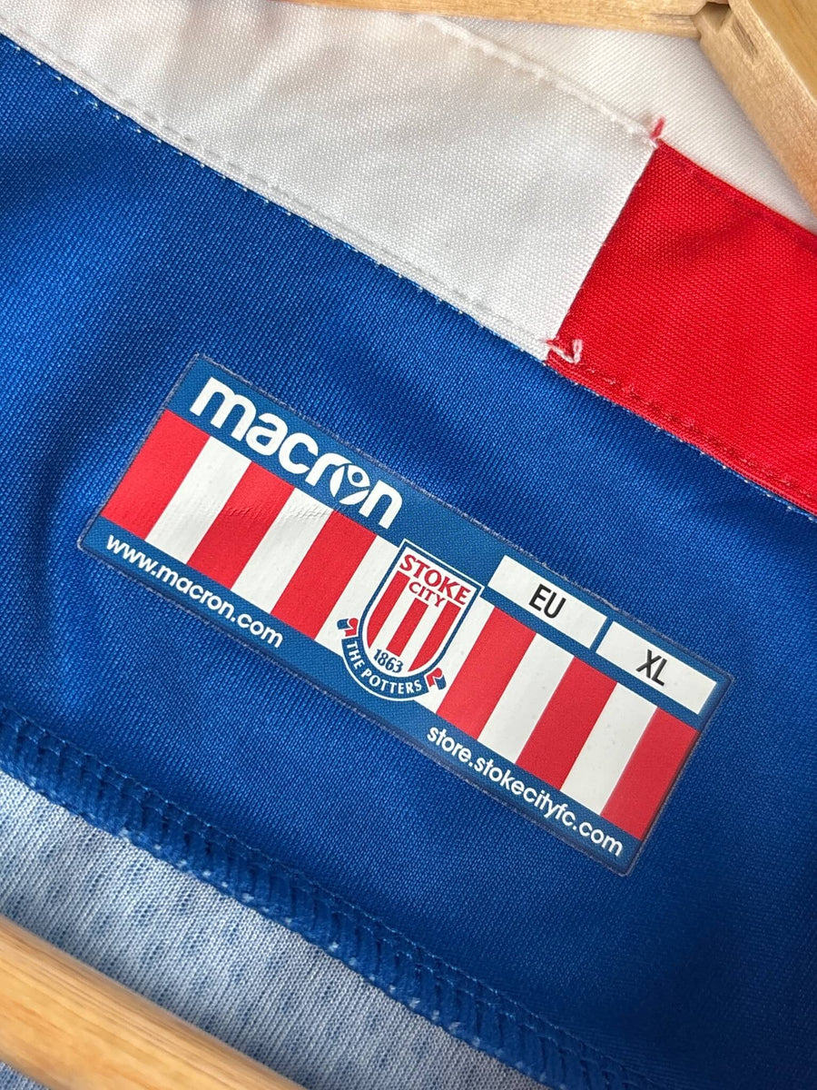 2017/18 Stoke City Away Shirt (XL) Macron