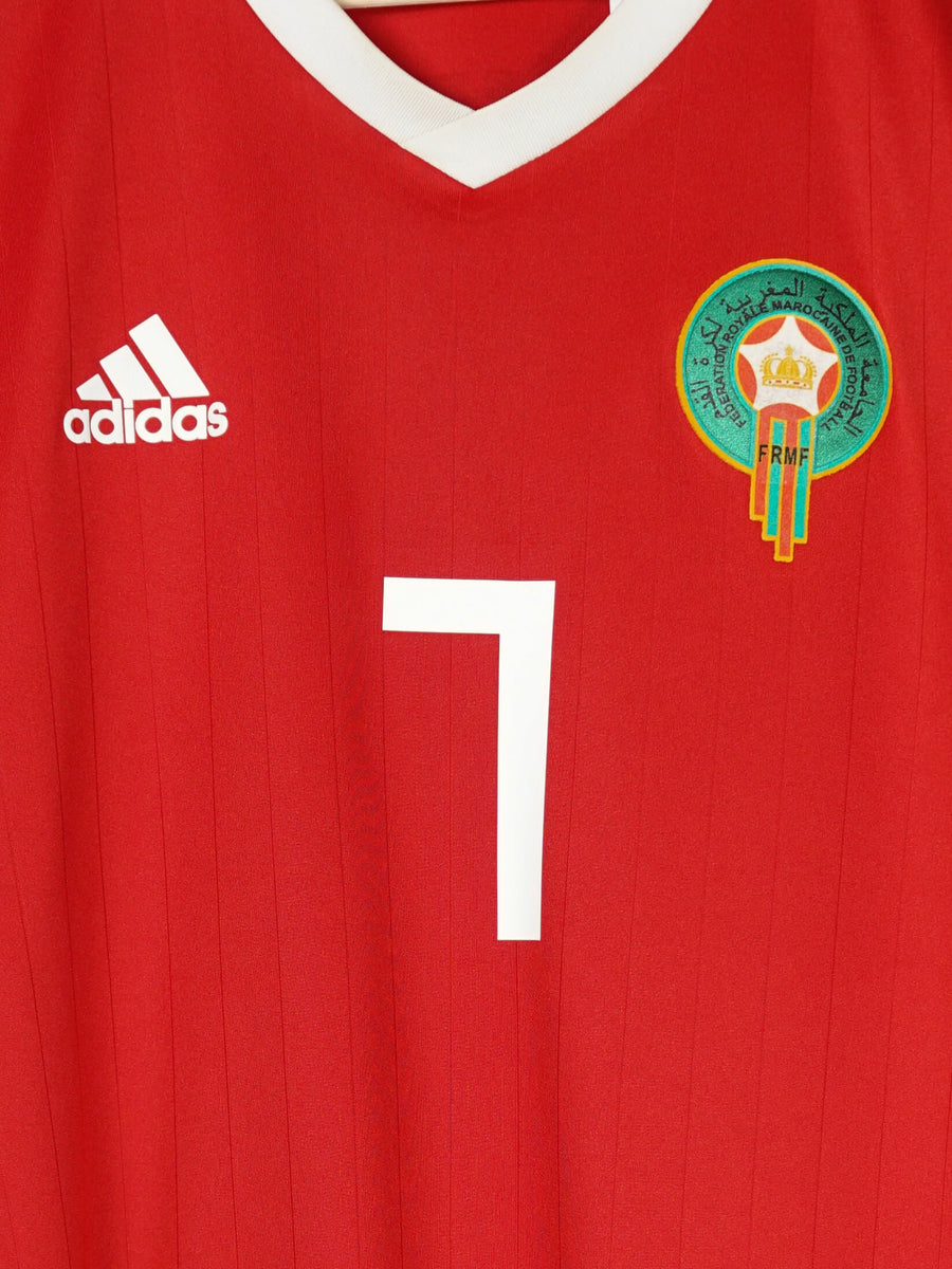 2018-20 Morocco Ziyech #7 Home Shirt (M)