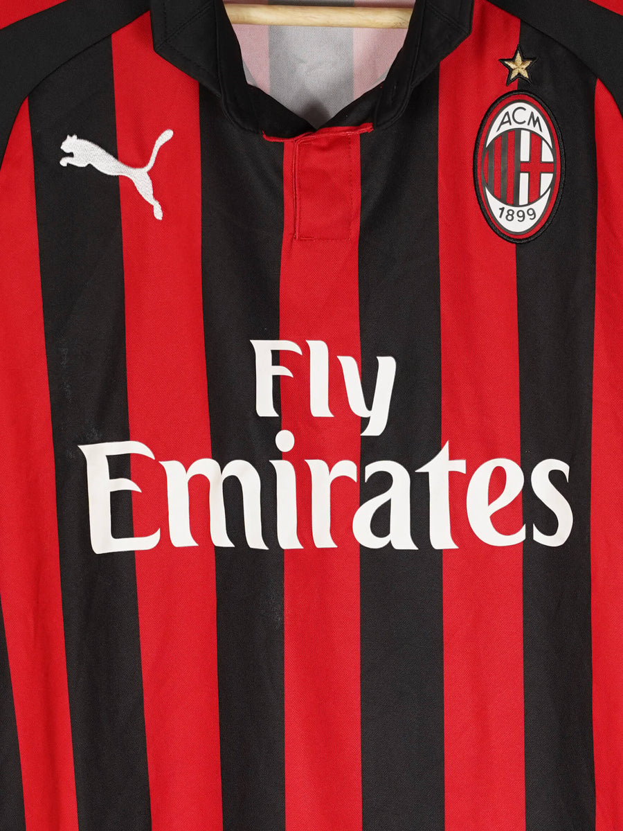2018/19 AC Milan Home Shirt (L Kids)