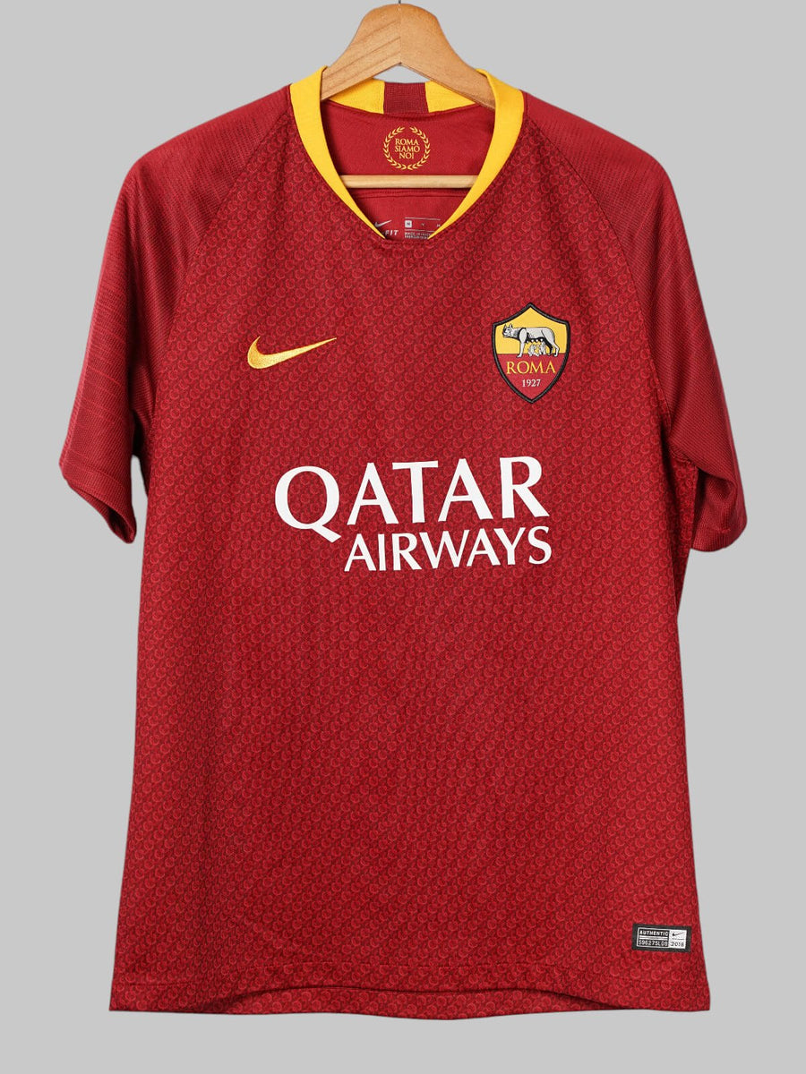 2018/19 AS Roma Cengiz Ünder #17 Home Shirt (M)