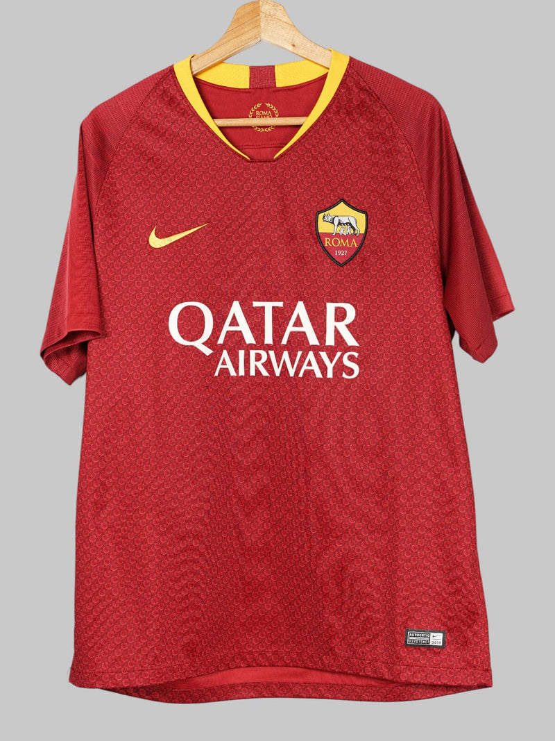2018/19 AS Roma De Rossi #16 Home Shirt (L)