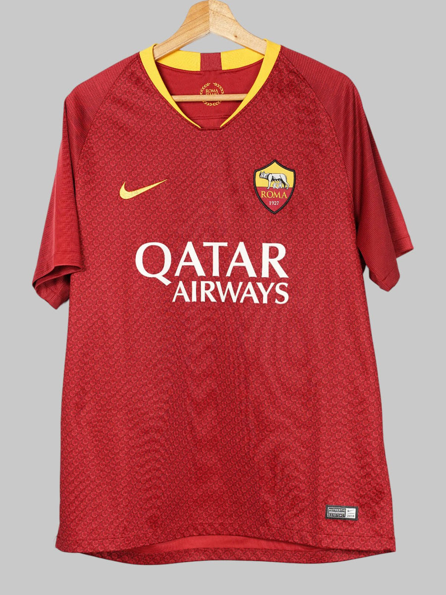 2018/19 AS Roma De Rossi #16 Home Shirt (L)
