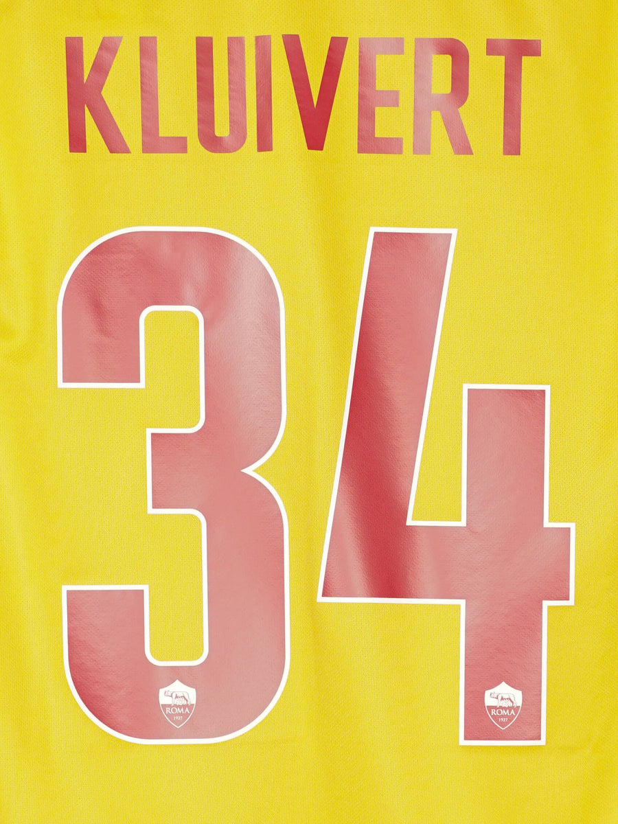 2018/19 AS Roma Kluivert #34 Third Shirt (L)