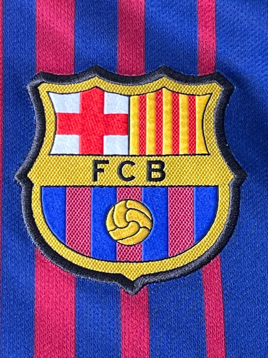2018/19 Barcelona Messi 10 Home Shirt (S) Nike