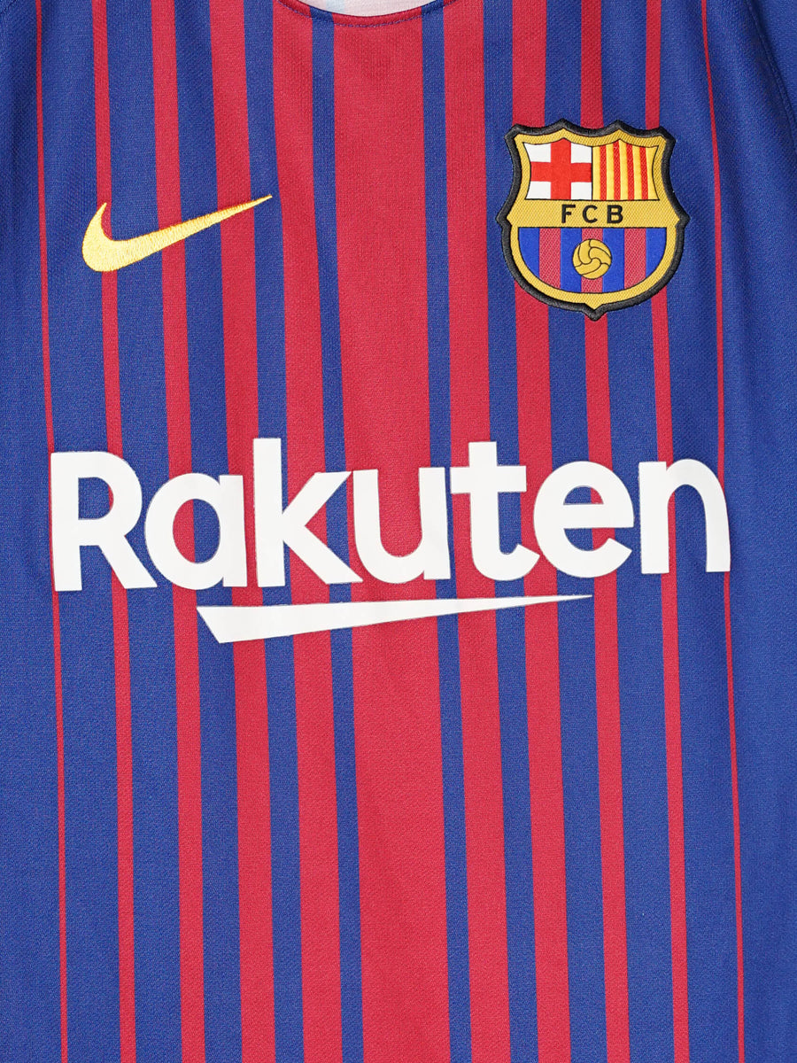 2018/19 Barcelona Messi #10 Home Shirt (S)