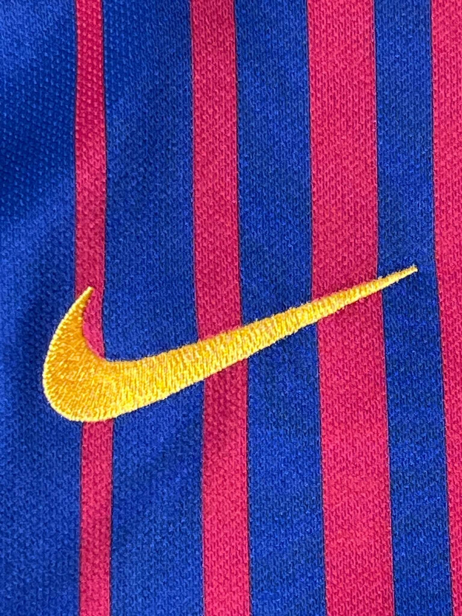 2018/19 Barcelona Messi 10 Home Shirt (S) Nike