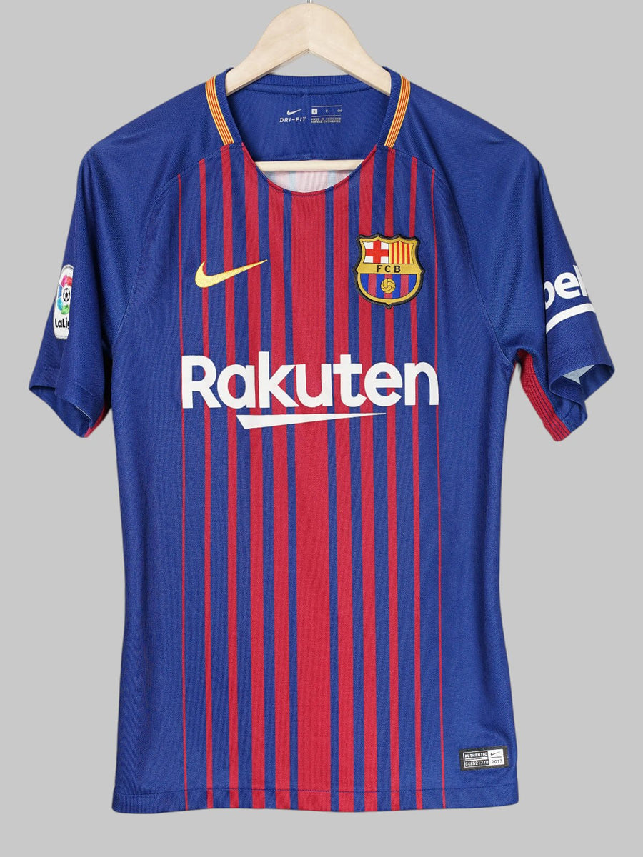 2018/19 Barcelona Messi #10 Home Shirt (S)