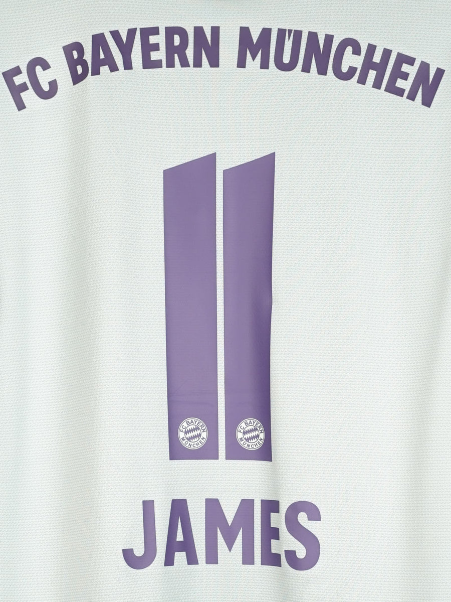 2018/19 Bayern Munich James #11 Away Shirt (M)