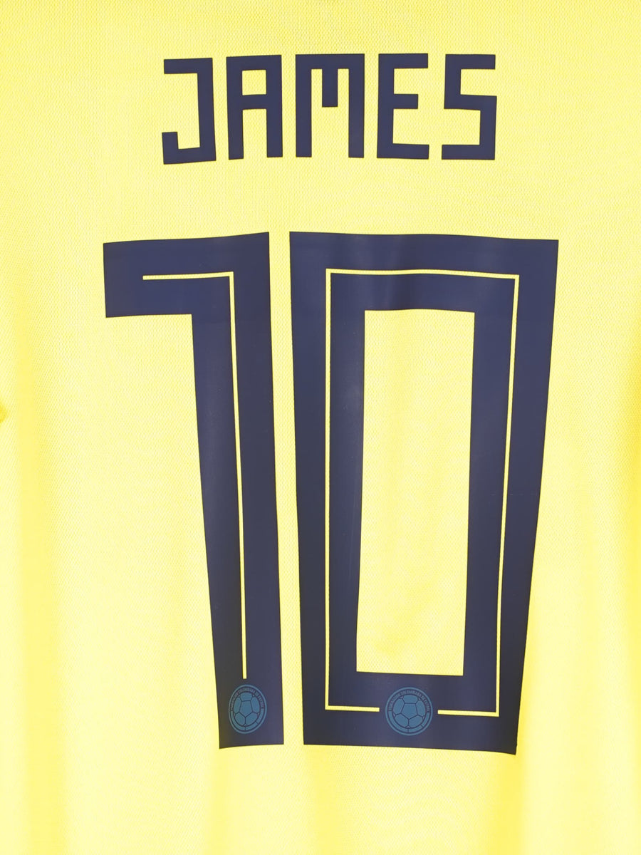 2018/19 Colombia James #10 Home Shirt L/S (M)