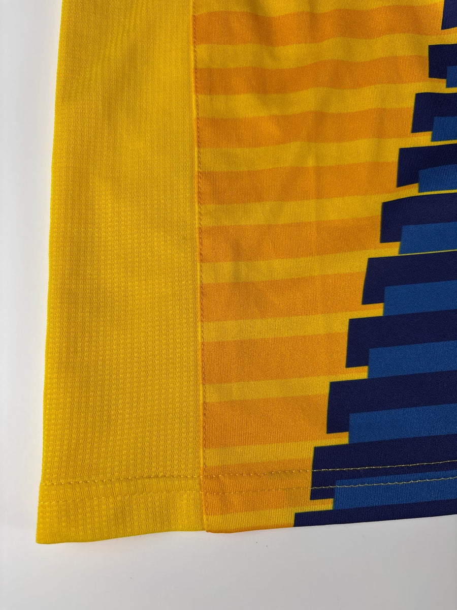 2018/19 Eintracht Braunschweig Home Shirt Abifade #35 Match Worn/Issued (M)