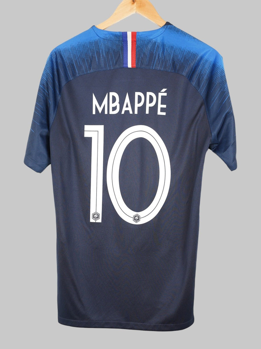 2018/19 France Mbappe #10 Home Shirt (L)