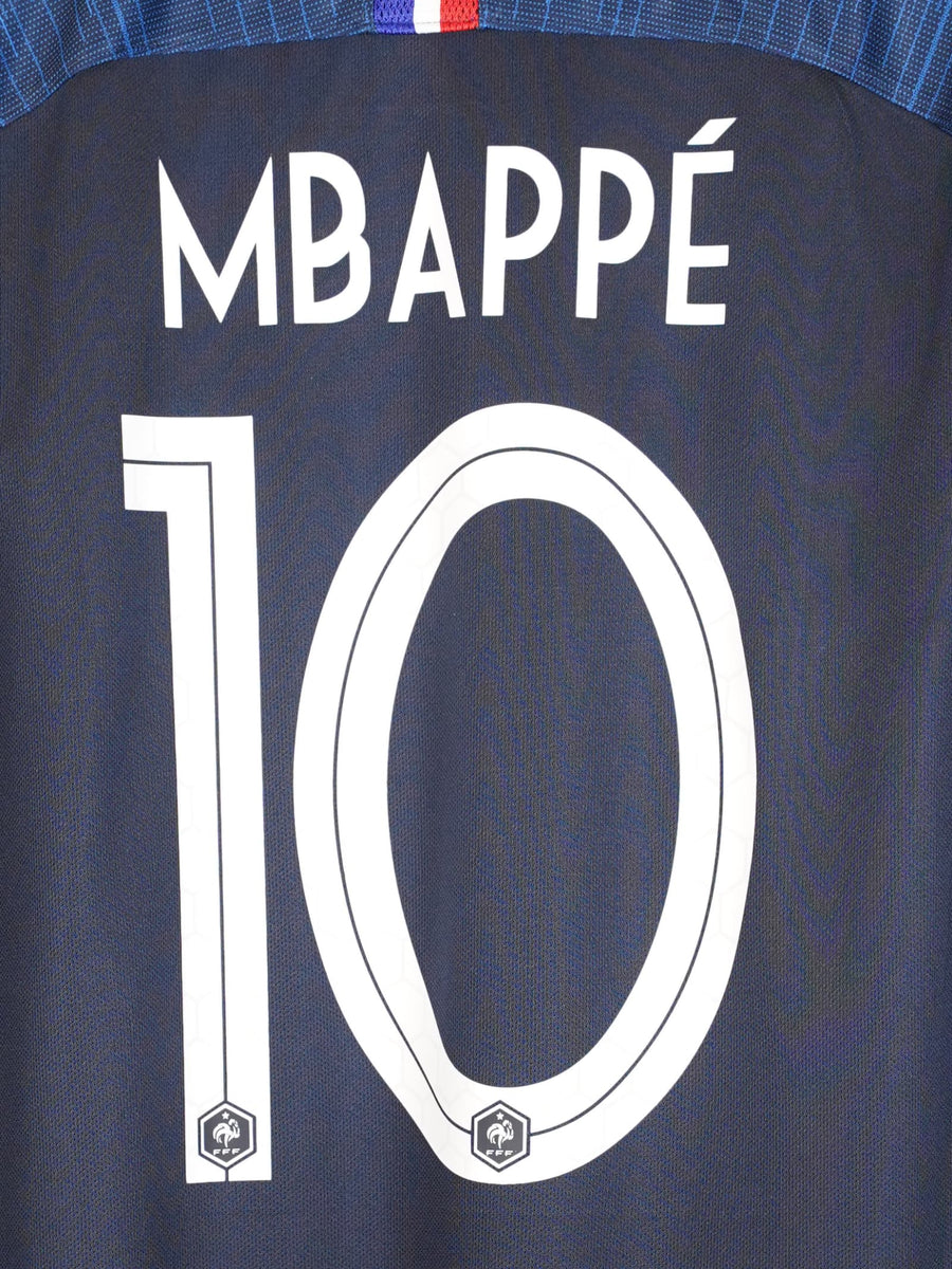 2018/19 France Mbappe #10 Home Shirt (XL)
