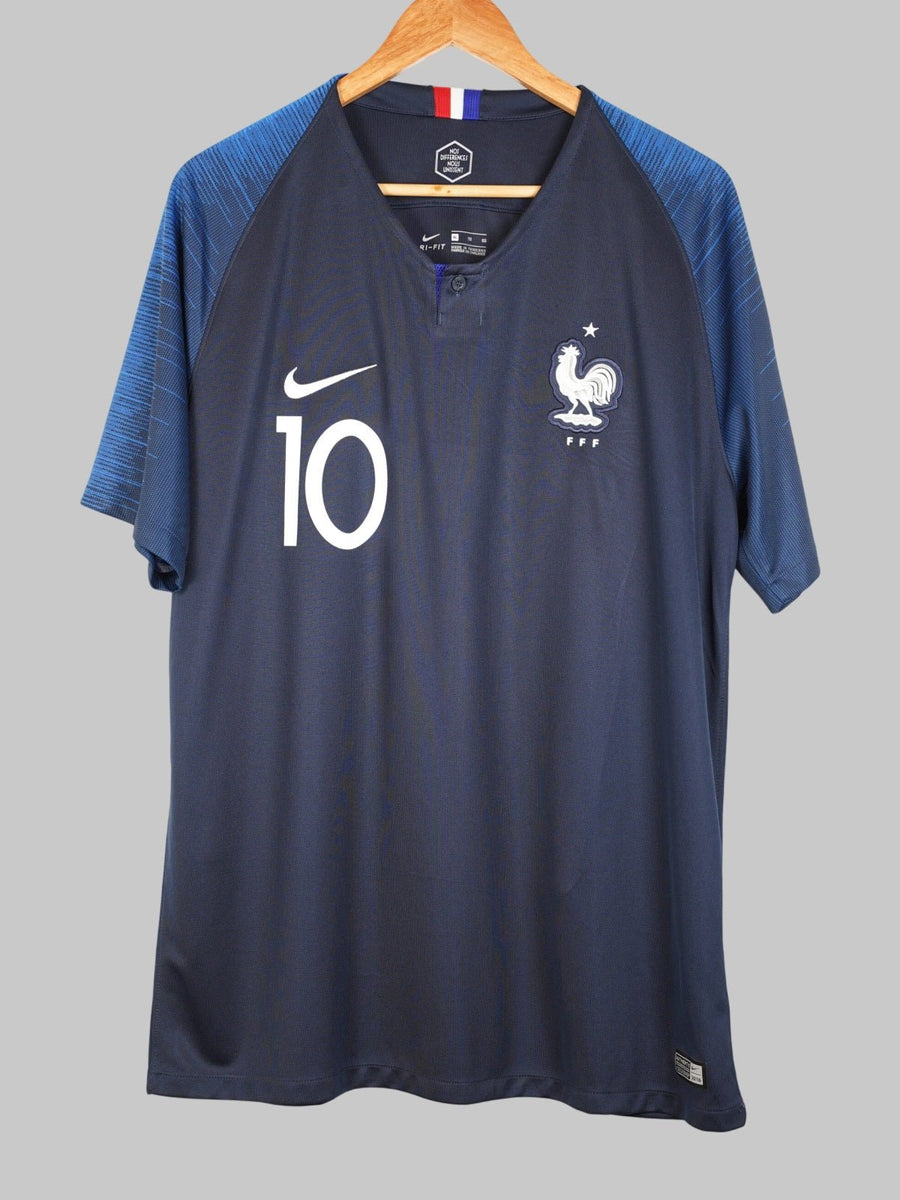 2018/19 France Mbappe #10 Home Shirt (XL)