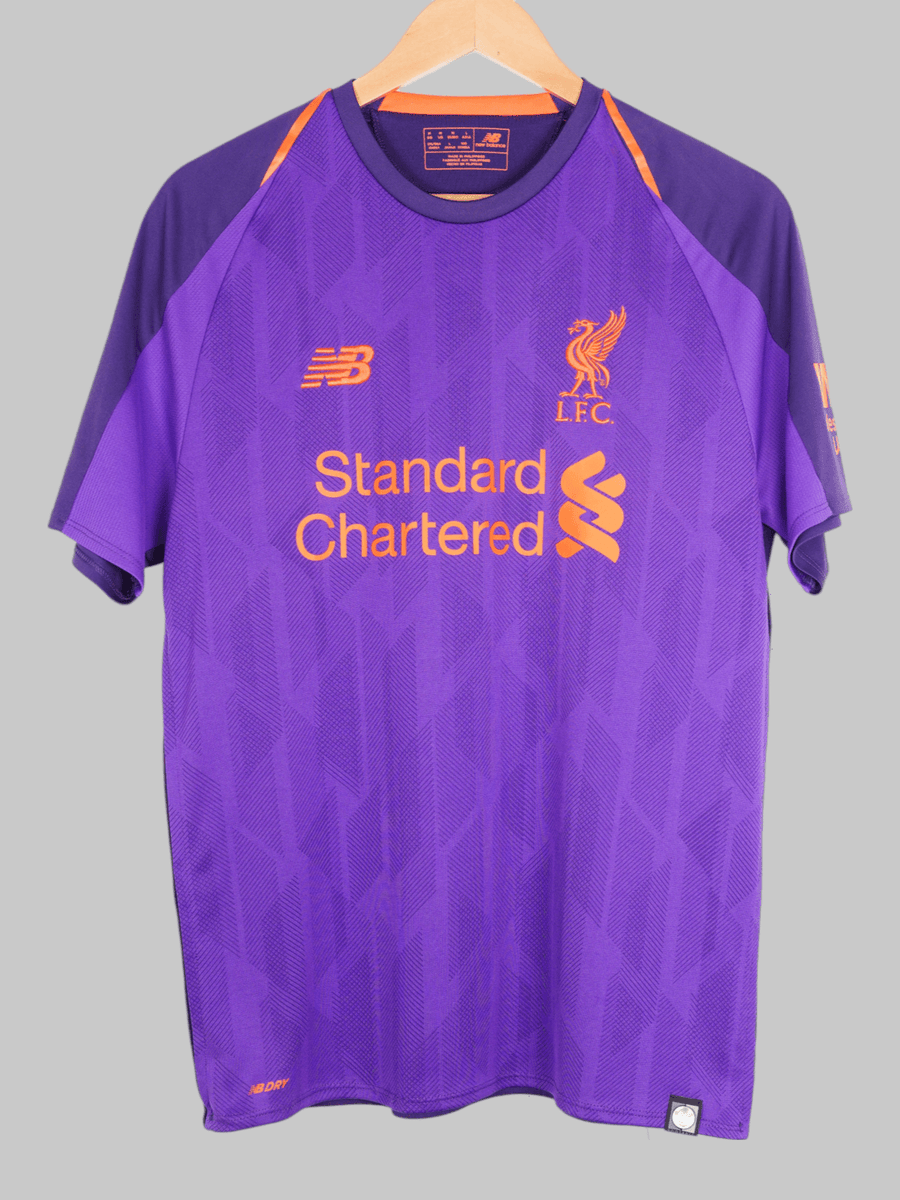 2018/19 Liverpool Virgil #4 Away Shirt (M)