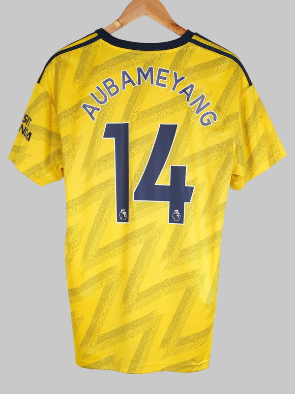 2019/20 Arsenal Aubameyang #14 Maillot Extérieur (L) Adidas