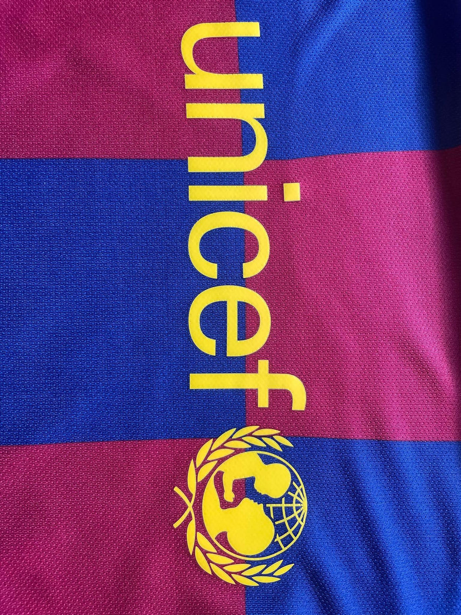 2019/20 Barcelona Messi 10 Home Shirt (M) Nike