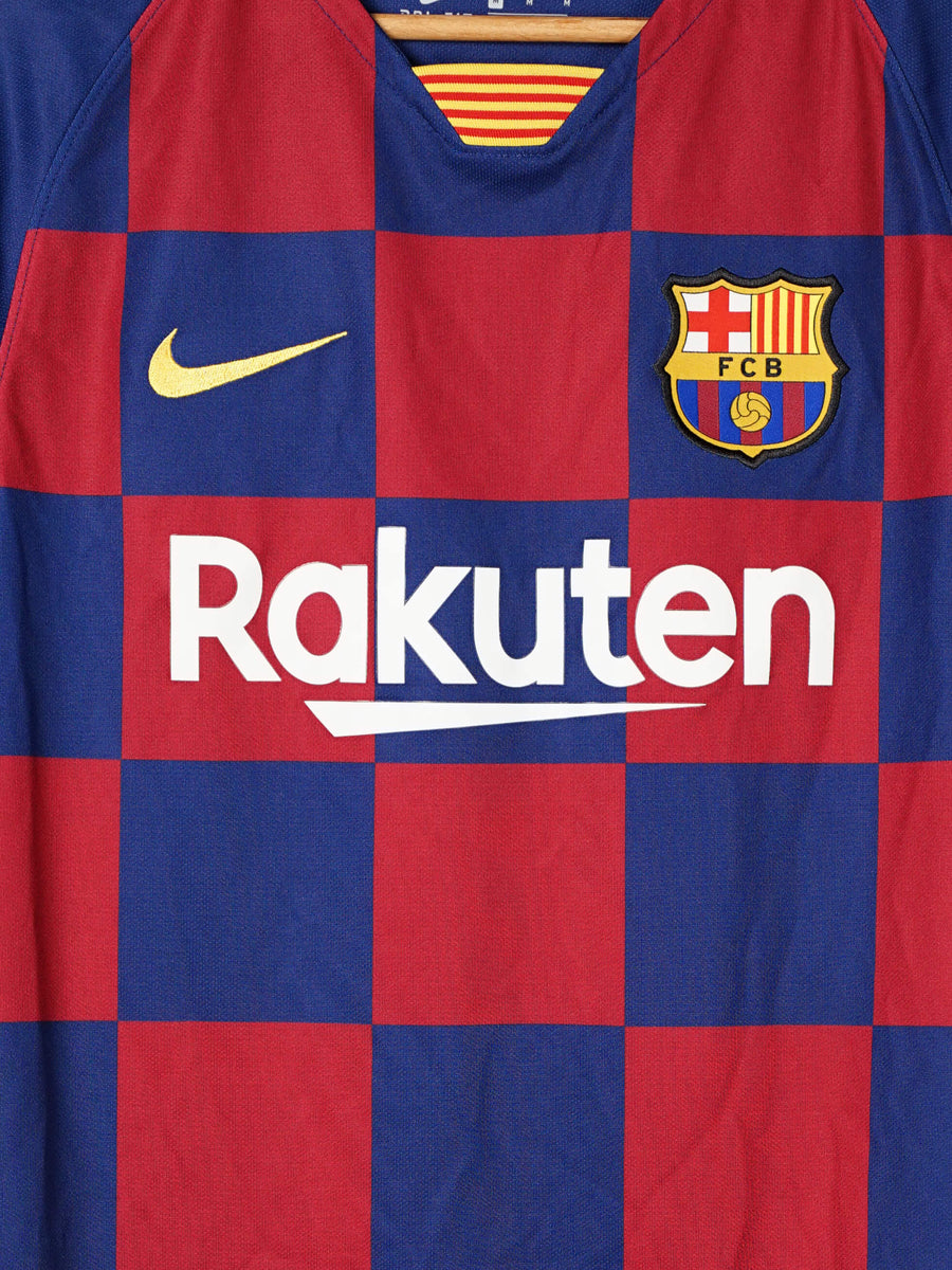 2019/20 Barcelona Messi #10 Home Shirt (M)