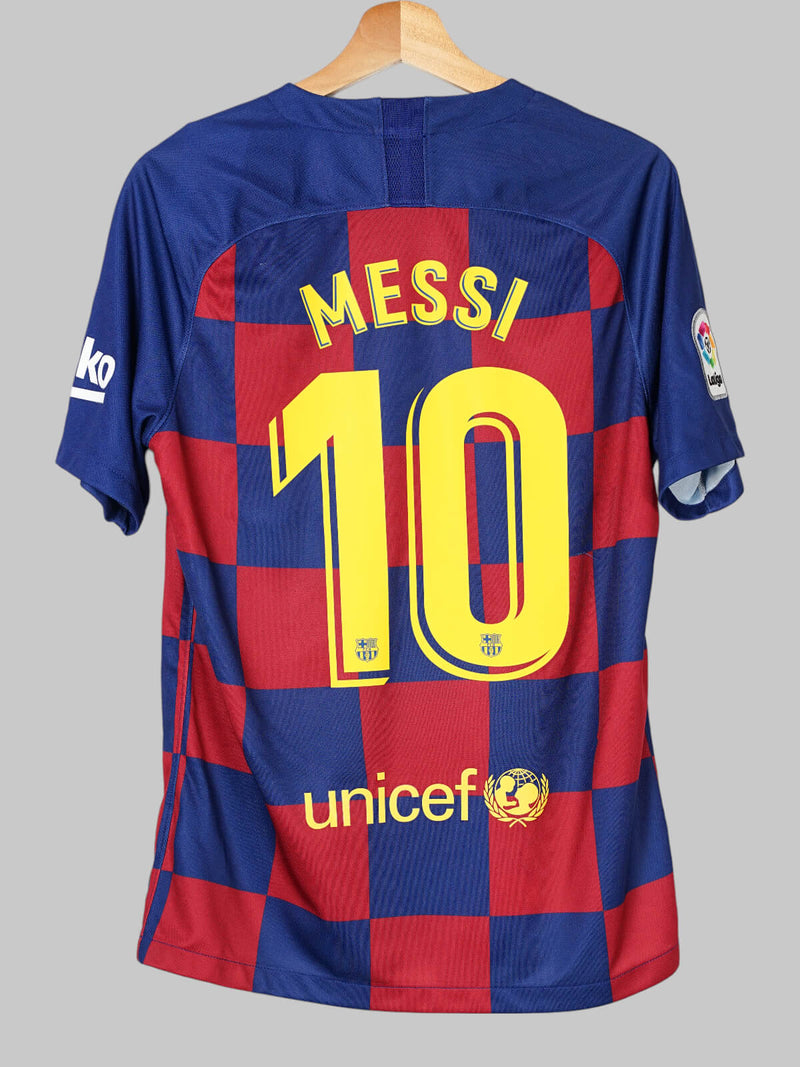 2019/20 Barcelona Messi #10 Home Shirt (M)