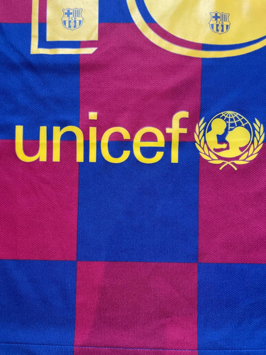 2019/20 Barcelona Messi #10 Home Shirt (M)