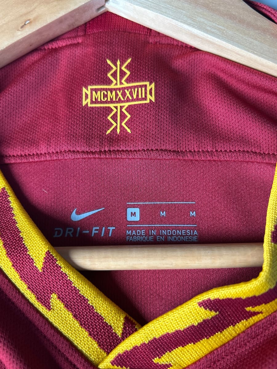 2019/20 Roma De Rossi #16 Home Shirt (M)