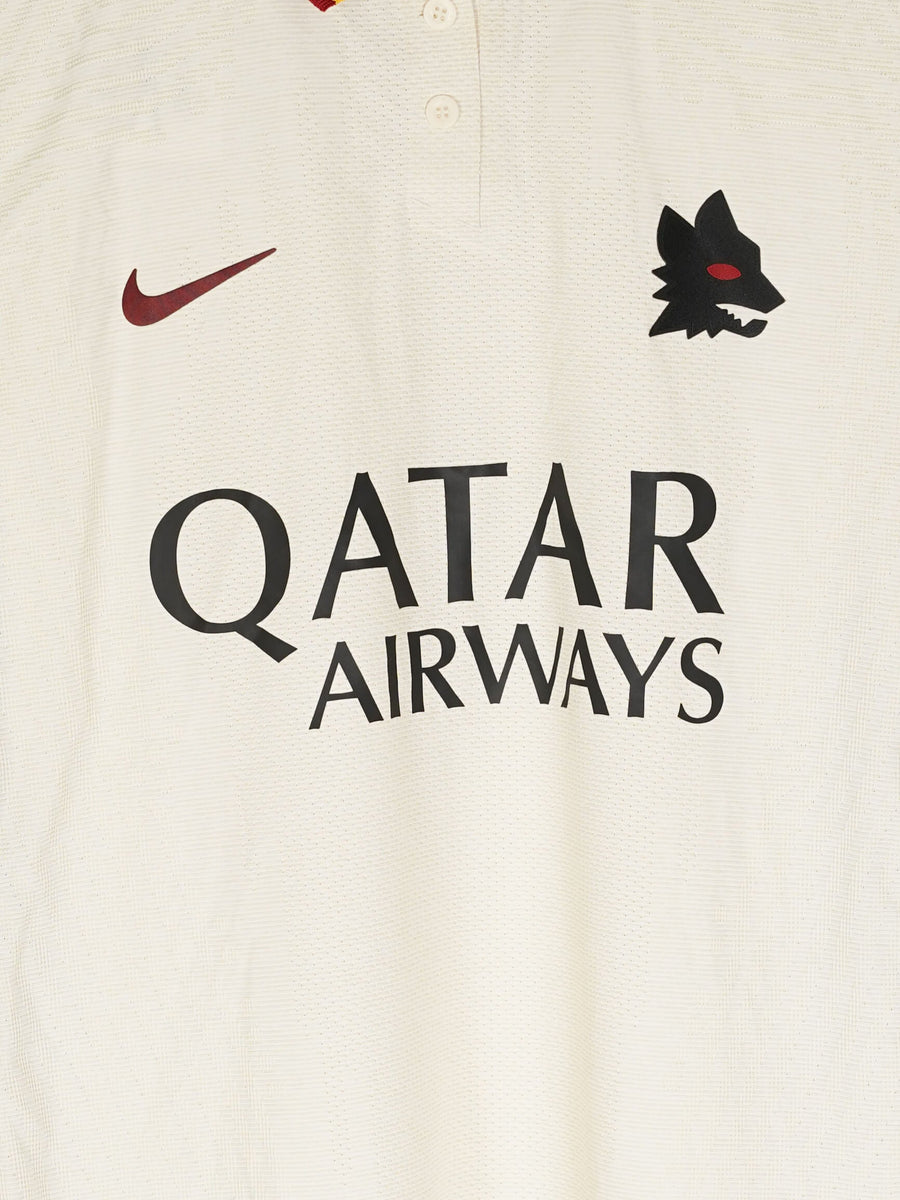 2020/21 AS Roma Landa #92 Away Shirt Match Worn (M)