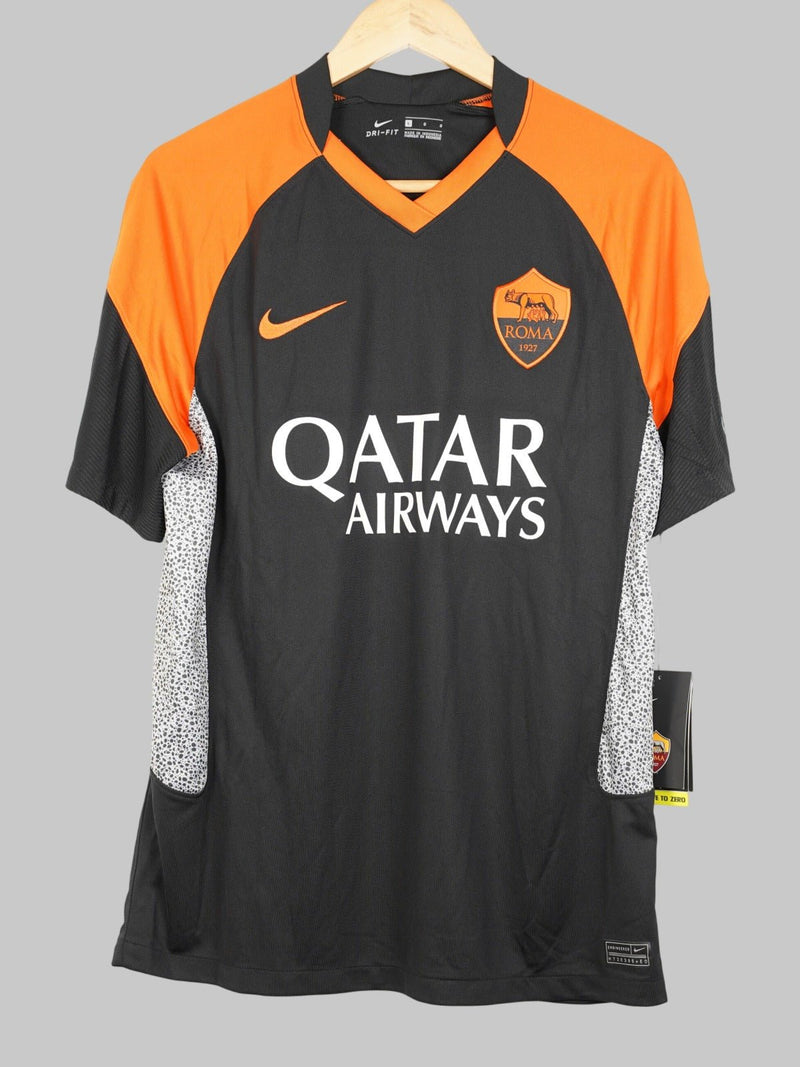 2020/21 AS Roma Pellegrini #7 Signed Third Shirt (L)