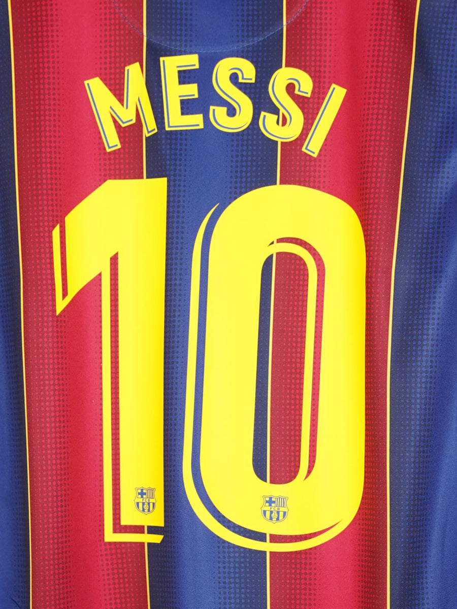 2020/21 Barcelona Messi #10 Home Shirt (L)