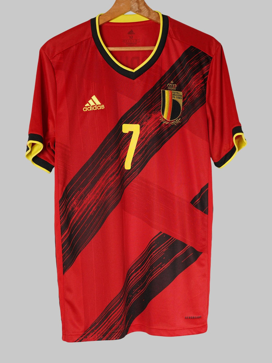 2020/21 Belgium De Bruyne #7 Home Shirt (M)