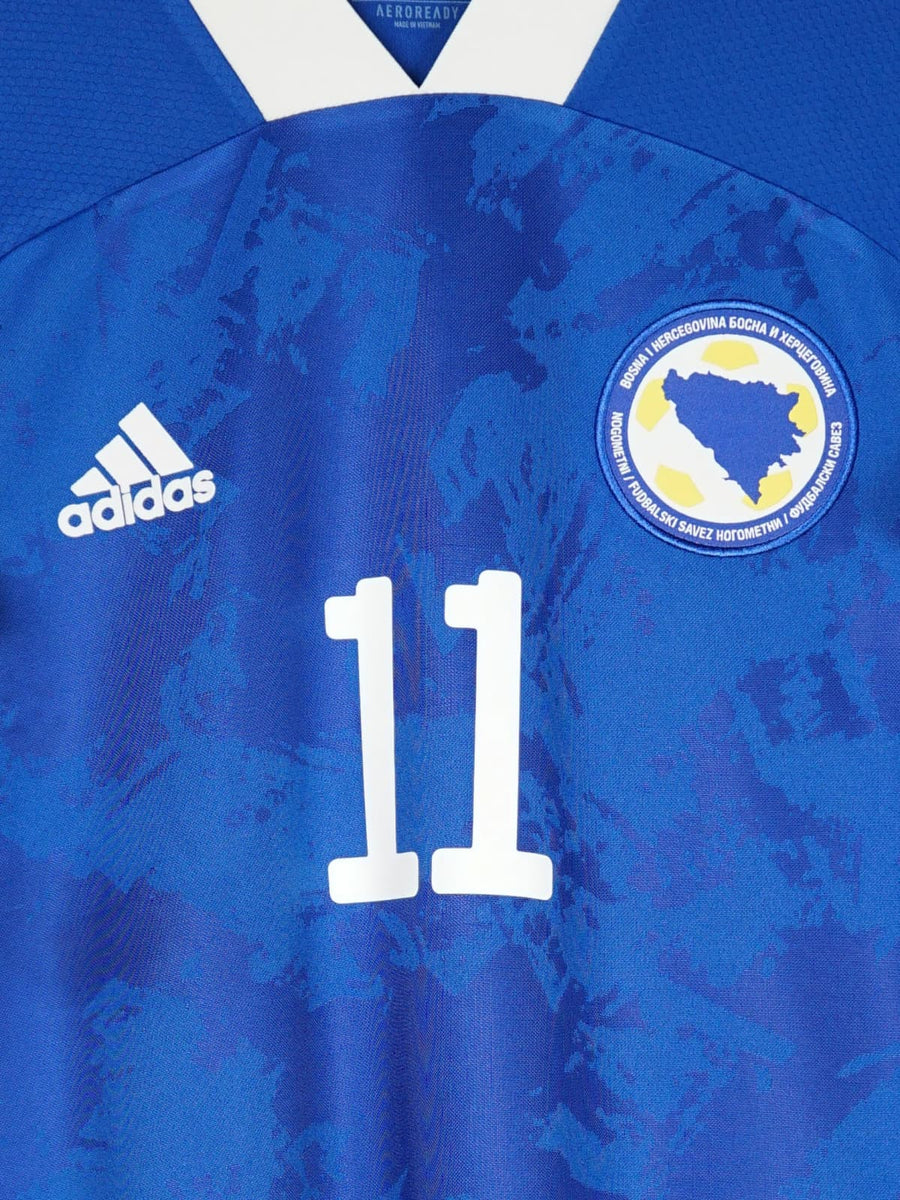 2020/21 Bosnia and Herzegovina Dzeko #11 Home Shirt (M)