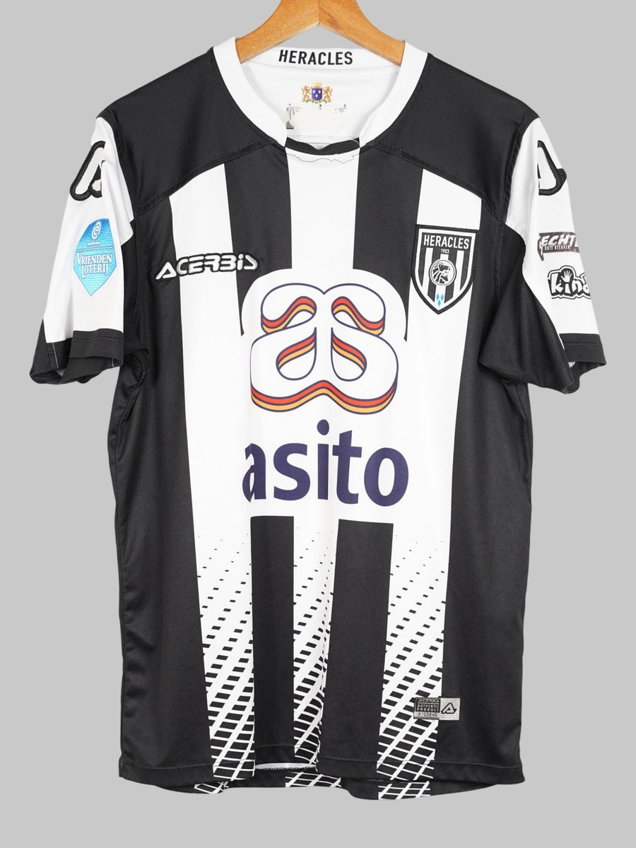 2020/21 Heracles Almelo Home Shirt Match Worn Derby Azzaoui #18 (M)