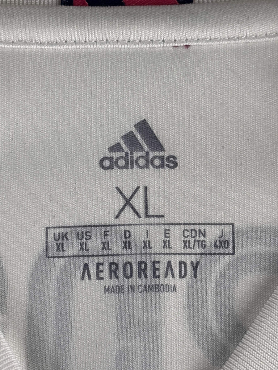 2020/21 Real Madrid Kroos #8 Home Shirt L/S (XL)
