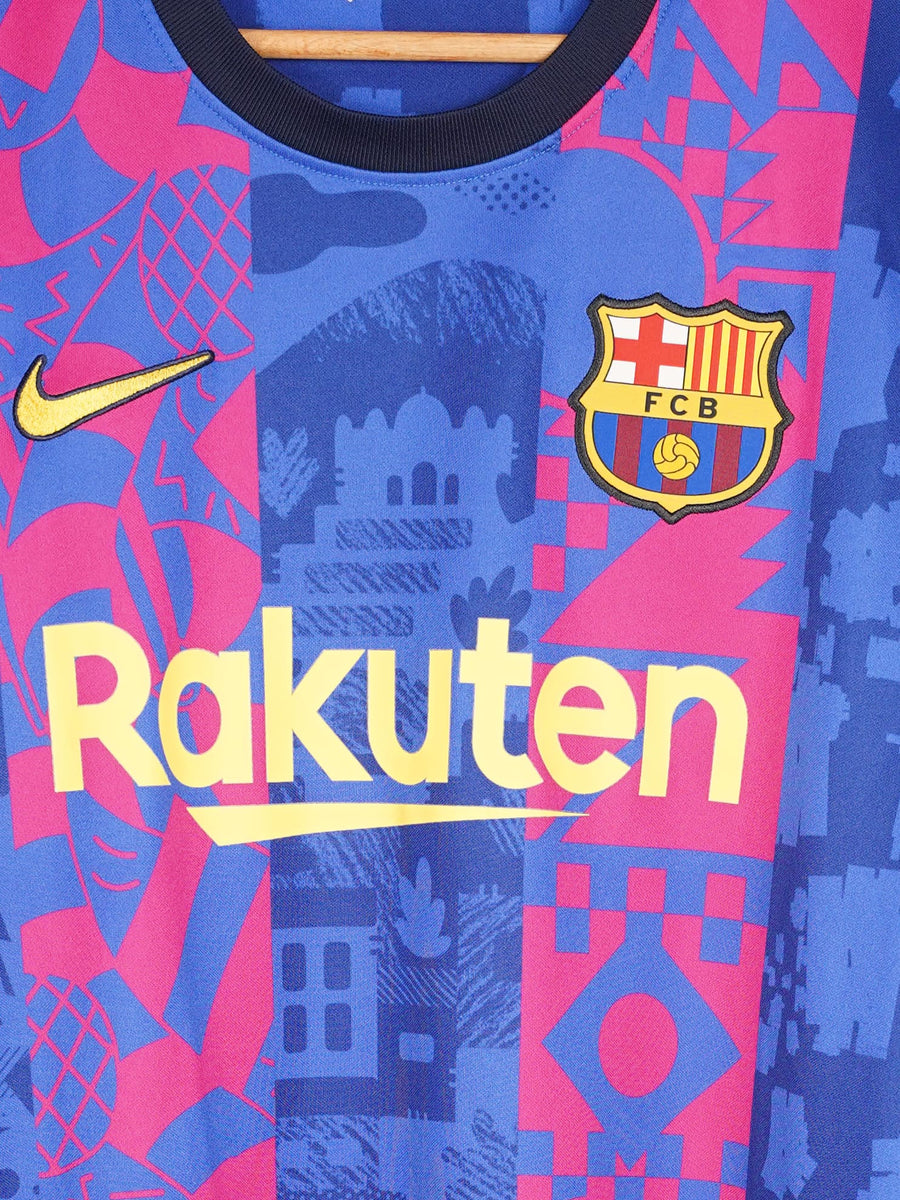 2021/22 Barcelona F. De Jong #21 Third Shirt (L)