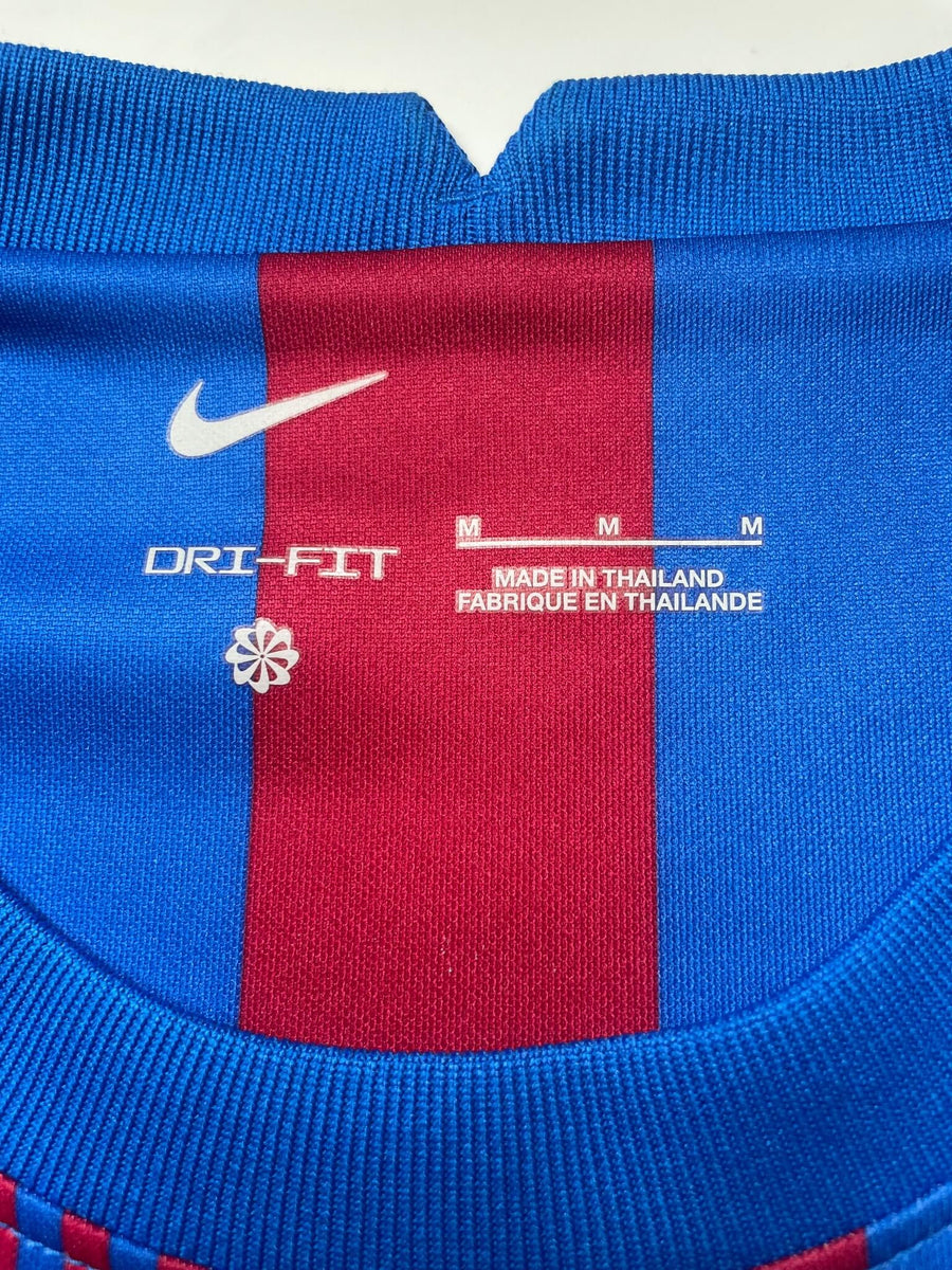 2021/22 Barcelona Memphis 9 Home Shirt (M) Nike