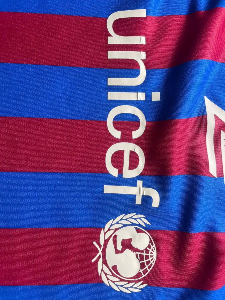 2021/22 Barcelona Memphis 9 Home Shirt (S) Nike
