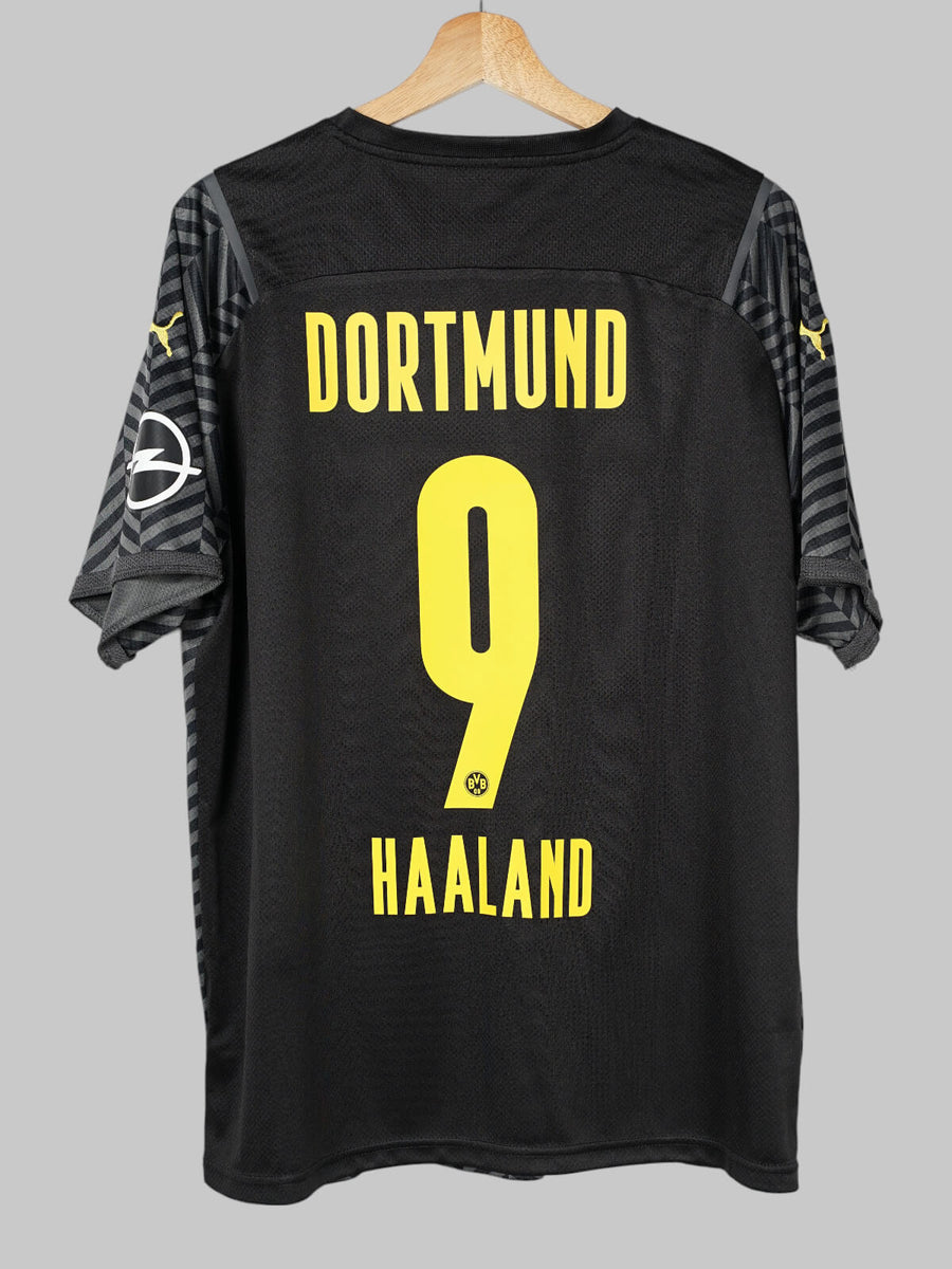 2021/22 Borussia Dortmund Haaland #9 Away Shirt (XL)