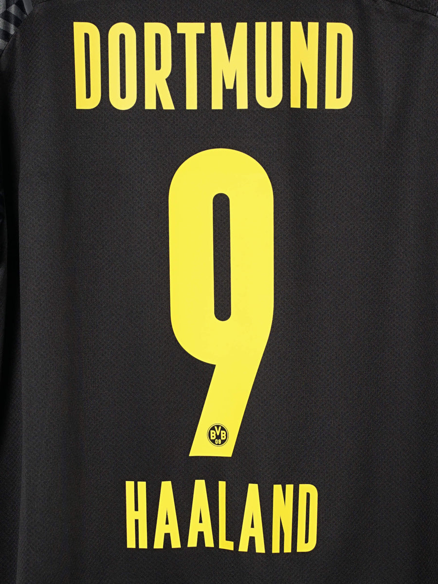 2021/22 Borussia Dortmund Haaland #9 Away Shirt (XL)